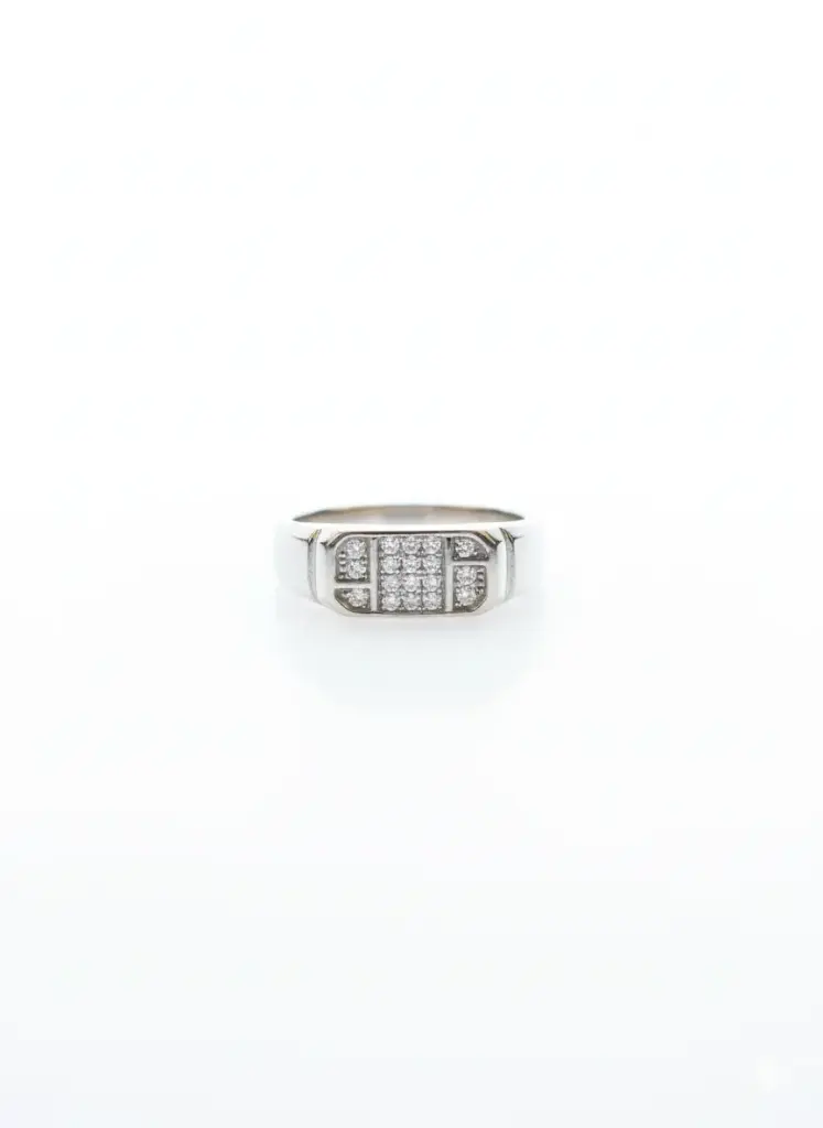 Silver Modern Simplicity Ring For Him Made With Pure 925 Silver